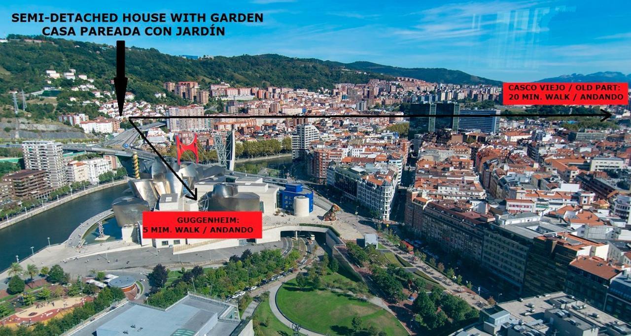 Estudio A 5 Min Guggenheim Bilbao Buitenkant foto